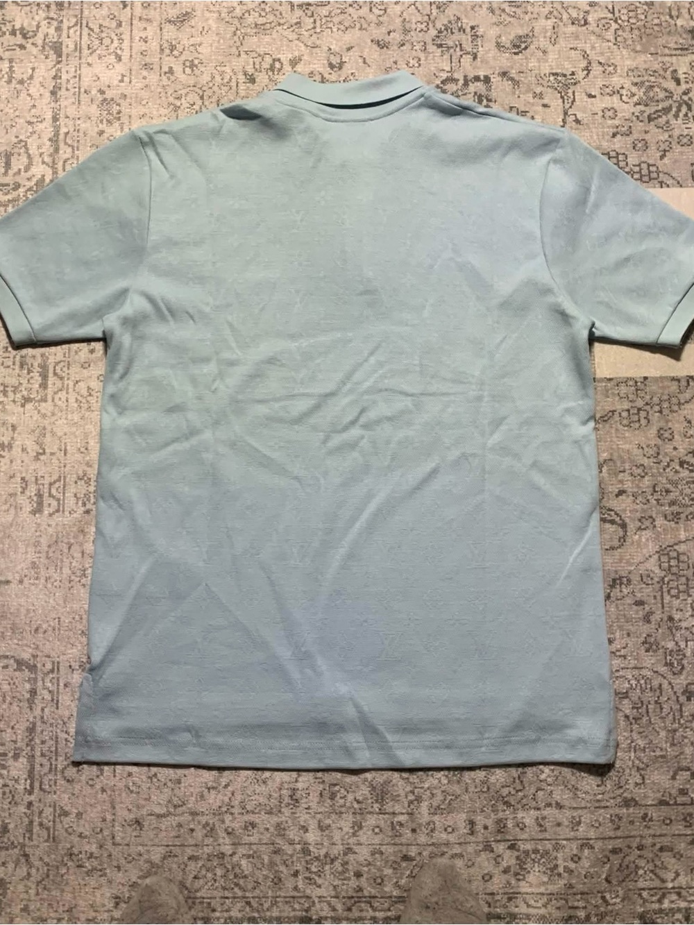 Louis Vuitton Men’s Classic Blue Polo Size M - Picture 2 of 4